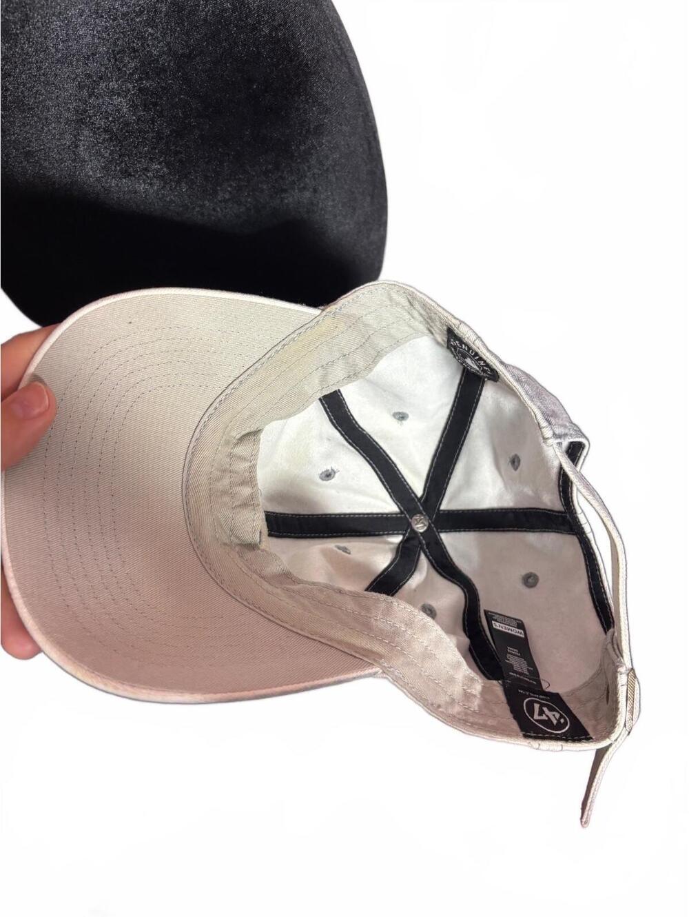 Texas Rangers ’47 Brand Women’s Gray Washed Adjustable MLB Baseball Hat - Picture 5 of 6